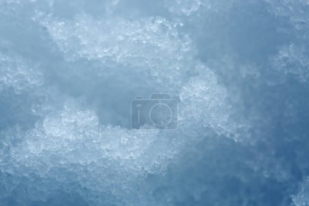 Foto de Fondo de invierno con textura blanca nieve. - Imagen libre de derechos