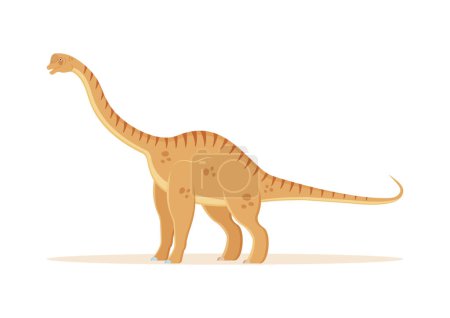 Ilustración de Europasaurus Dinosaurio Caricatura Personaje Vector Illustration.jpg - Imagen libre de derechos