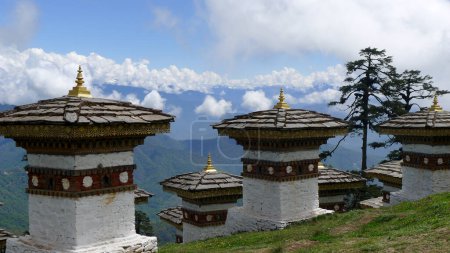 Foto de Paso de Dochula en Bután - Imagen libre de derechos