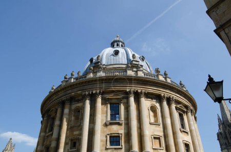 Photo for Oxford, UK - May 20 2018: Radcliffe Camera Library in Oxford University - Royalty Free Image