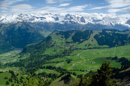 View of the Alps from Stanserhorn