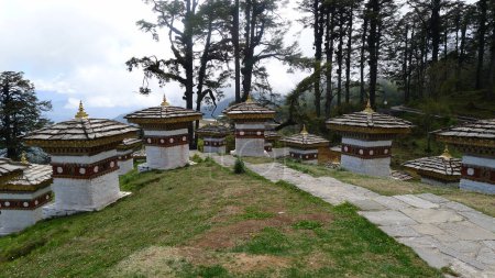 Foto de Paso de Dochula en Bután - Imagen libre de derechos