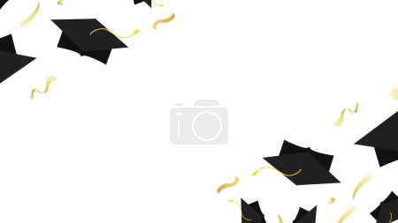 Illustration for Graduation elements Class of 2023. Template for graduation design ,Vector illustration EPS 10 - Royalty Free Image