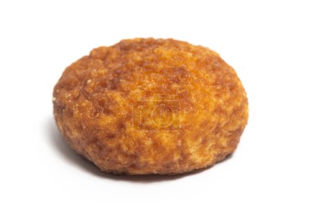 Biscuits au fromage de palme isolés sur fond blanc chemin de coupe