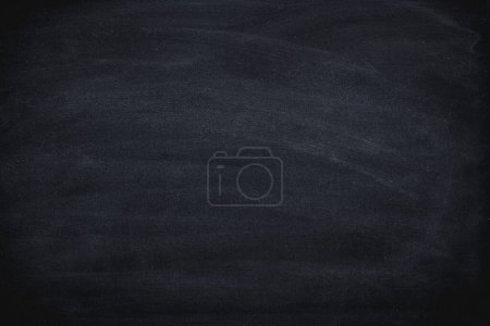Photo for Chalk rubbed out on blackboard for background. picture for add text or education background. - Royalty Free Image