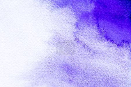 Abstraktes Handgemaltes Aquarell Bunt nass auf weißem Papier. Textur für kreative Tapeten oder Design-Kunstwerke. Hintergrund für das Hinzufügen von SMS. Pastellfarben