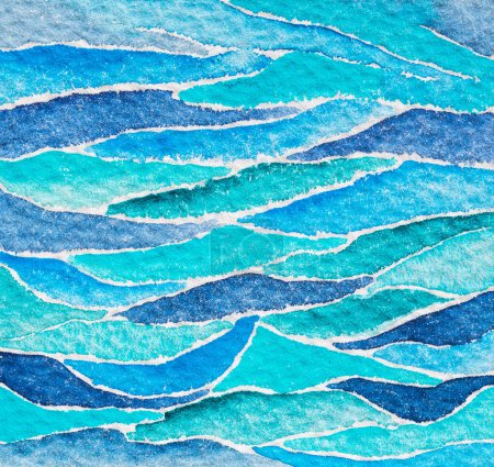 Abstraktes Handgemaltes Aquarell Bunt nassen Hintergrund auf Papier. Handgemachte Textur Art Farbe für kreative Tapeten oder Design-Kunstwerke. Pastellfarben