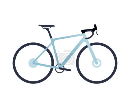 Bicycle sport template. Modern vector flat illustration. Social Media Ads. Healthy lifestyle.