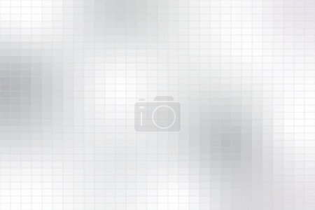 Photo for Grey Swimming Pool Mosaic Tile Texture Pattern or Technology Background. Vector Illustration - Royalty Free Image