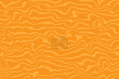 Foto de Patrón de líneas de onda naranja Fondo abstracto. Banner moderno. Fondo de pantalla. Una trampa. Ilustración vectorial - Imagen libre de derechos