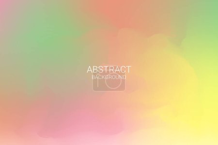 Photo for Colorful Gradient Watercolor Background. Blurred Banner. Abstract Wallpaper. Multicolored. Vector - Royalty Free Image