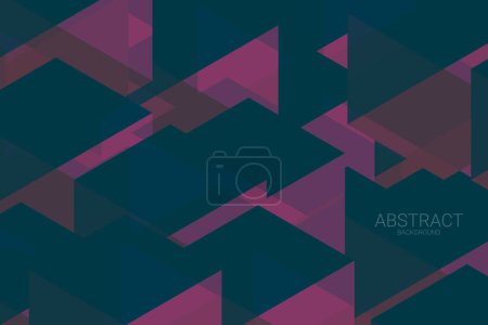 Photo for Modern Abstract  Background. Geometric Banner. Wallpaper. Vector Illustraiton - Royalty Free Image