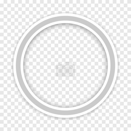 Foto de Geometric Circle Shape Abstract Background. Tecnología Banner Fondo de pantalla. Una trampa. Vector - Imagen libre de derechos