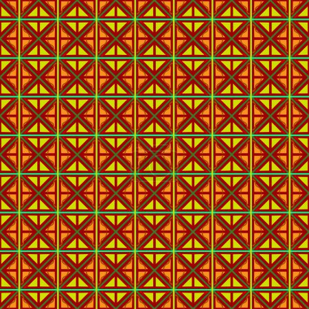 Foto de Moderno patrón geométrico colorido fondo abstracto. Sin fisuras. Moda. Vector - Imagen libre de derechos