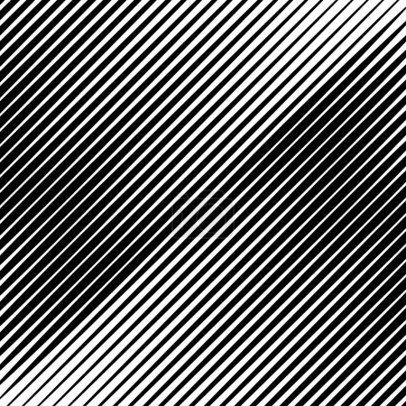 Téléchargez les illustrations : Rayures vectorielles obliques noires. Contexte abstrait - en licence libre de droit
