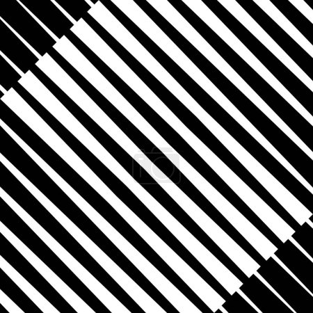 Ilustración de Flechas diagonales blancas rayas sobre fondo negro - Imagen libre de derechos