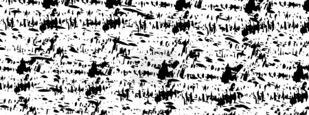 Grunge Glitchcore Ästhetik. Pinselstrich-Texturelemente. Abstrakter trendiger Hintergrund. Vektorillustration.