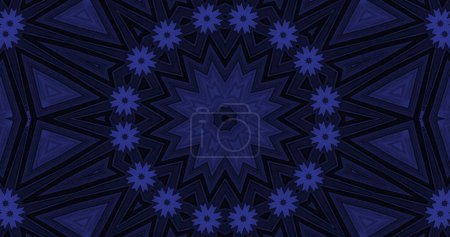 Photo for Kaleidoscope Motion Seamless Patterns Design. Abstract Neon Kaleidoscope Background. Unique Texture Kaleidoscope Design. - Royalty Free Image