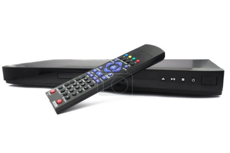 Photo for DVD player with remote control - Royalty Free Image