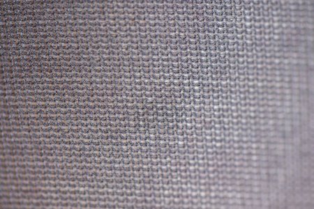 Foto de Un retrato macro de cerca de una textura de los hilos que forman patrones en forma de rectángulo en la tela y el material de pantimedias de nylon negro, medias, medias o medias. - Imagen libre de derechos