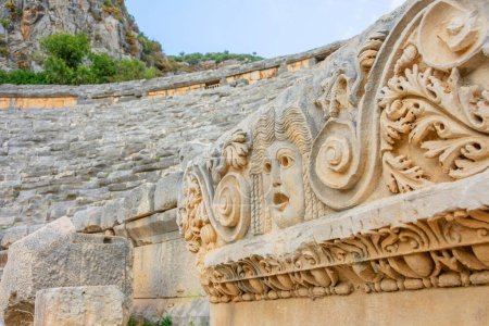 Photo for Ruins of the ancient city of Myra Demre, Turkey - Royalty Free Image