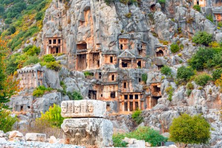 Photo for Ruins of the ancient city of Myra Demre, Turkey - Royalty Free Image