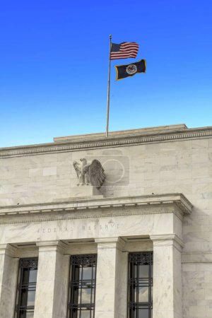 Gebäude der Federal Reserve in Washington DC, Vereinigte Staaten, FED
