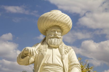 Photo for Ankara Turkey July 2022, statue of national hero Hodja Nasreddin - Royalty Free Image