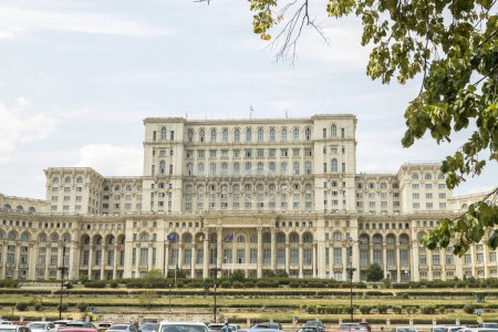 Bukarest, Rumänien - Parlamentspalast.