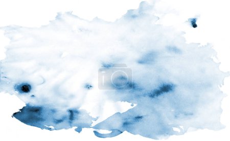 Hand drawn watercolor high definition texture isolated on white canvas