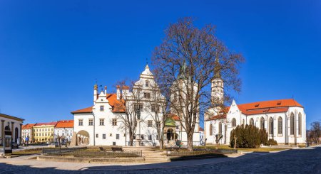 Téléchargez les photos : Le centre de la vieille ville Levoca Presov District de Slovaquie - en image libre de droit