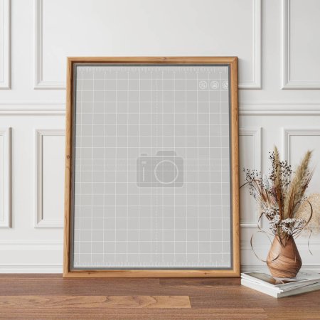 Photo for Photo mockups of frames.3d, rendering, illustration, - Royalty Free Image