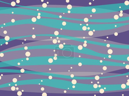 Photo for Background for your winter announcement. Blue-violet lines along with snowflakes create a feeling of winter and cold. The onset of the new year and the cold season. Pop Art Retro Vector Illustration - Royalty Free Image