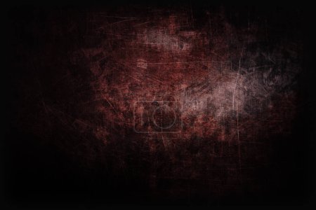 Foto de Negro rojo abstracto rayado aterrador fondo - Imagen libre de derechos