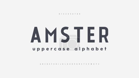 Illustration for Lettering fashion designs. Modern alphabet fonts. Technology typography futuristic uppercase. vector illustrator - Royalty Free Image