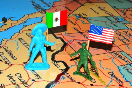 Conflict on the American-Mexico border of the United States is a serious issue.. 