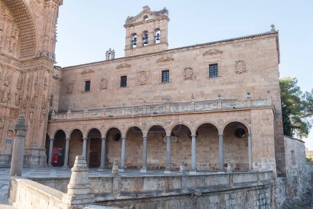 Photo for Exterior views facade of San Esteban Convent in Salamanca (Spain) - Royalty Free Image