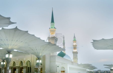 Foto de Mezquita del Profeta o Mezquita del Profeta, Al Masjid an Nabawi, Medina, Arabia Saudita - Imagen libre de derechos