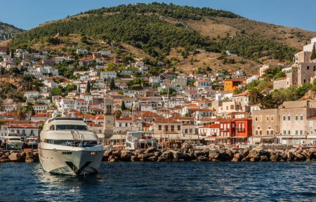 Photo for Leonard cohen lived on the island of hydra for six years - Royalty Free Image