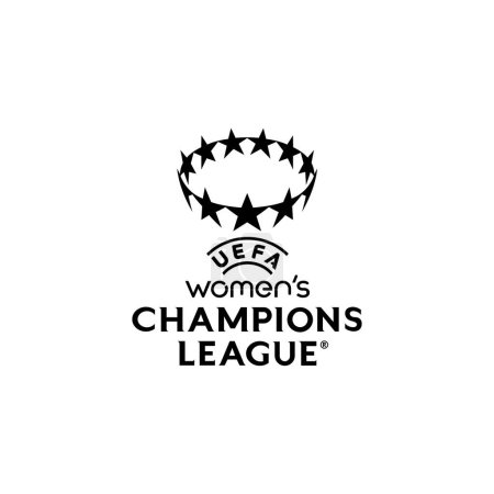 Ilustración de Pakistán, Karachi. 13, 2023, UEFA Liga de Campeones Femenino 2024 logo e icono vector illustratio - Imagen libre de derechos