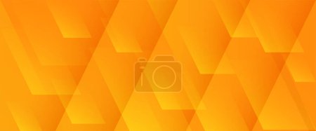 Illustration for Orange abstract background. colorful geometric pattern. - Royalty Free Image
