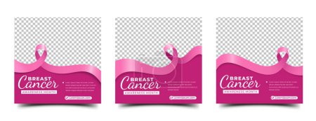 rosa Flyer für Social-Media-Seite, Story und Banner-Hintergrund 