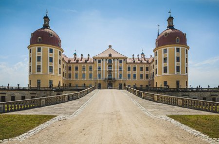 Palais Moritzburg en Saxe, Allemagne