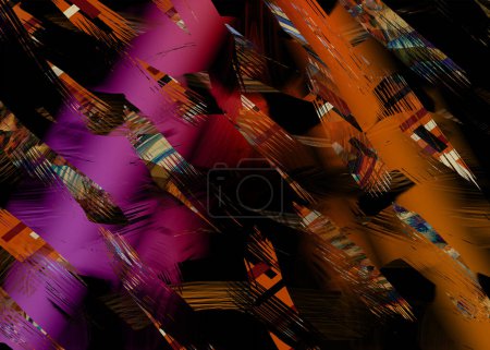 Photo for Abstract light waves.Abstract Background.Dynamic rays of light.Motion Wallpaper.Graphic illustration.Colorful contemporary artwork.Color strokes of paint.Brushstrokes on abstract background. - Royalty Free Image