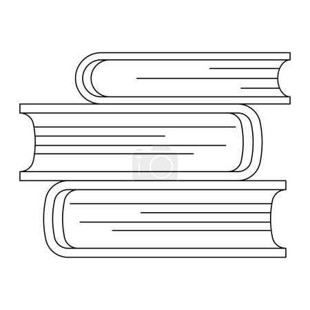 Book icon, vector illustration