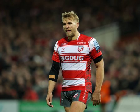 Photo for Chris Harris of Gloucester Rugby during the Gallagher Premiership match Gloucester Rugby vs Exeter Chiefs at Kingsholm Stadium , Gloucester, United Kingdom, 28th October 202 - Royalty Free Image