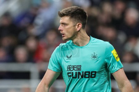 Photo for Nick Pope #22 of Newcastle United during the Carabao Cup Third Round match Newcastle United vs Crystal Palace at St. James's Park, Newcastle, United Kingdom, 9th November 202 - Royalty Free Image