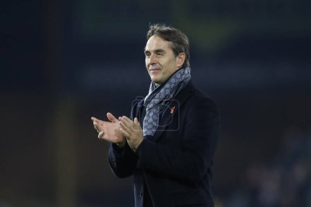 Julen Lopetegui manager of Wolverhampton Wanderers ahead of the Premier League match Wolverhampton Wanderers vs Arsenal at Molineux, Wolverhampton, United Kingdom, 12th November 202 Stickers 621045406