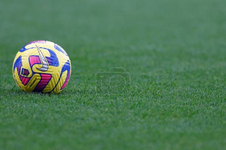 Photo for WSL match ball before the FA Womens Continental League Cup match Liverpool Women vs Blackburn Rovers Ladies at Prenton Park, Birkenhead, United Kingdom, 27th November 2022 - Royalty Free Image