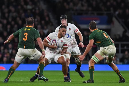 Photo for Billy Vunipola of England in action during the Autumn internationals match England vs South Africa at Twickenham Stadium, Twickenham, United Kingdom, 26th November 2022 - Royalty Free Image